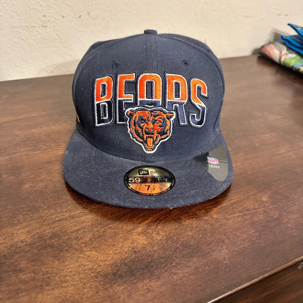 New Era Chicago Bears fitted Cap 7 7/8